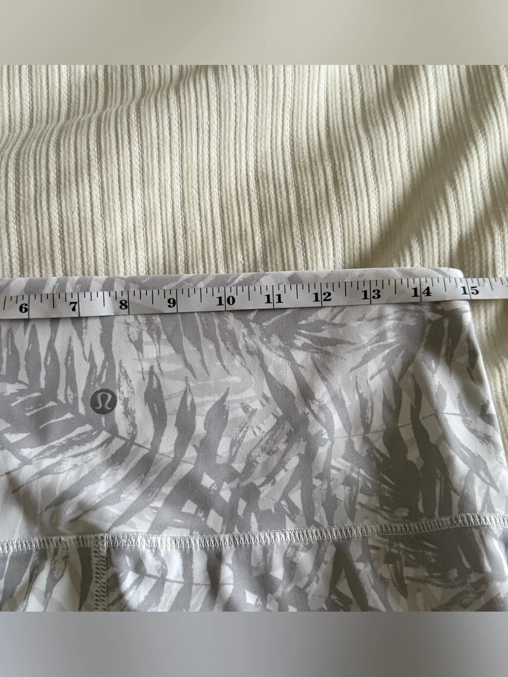 lululemon athletica Gray Camo High-Rise Leggings Wunder under